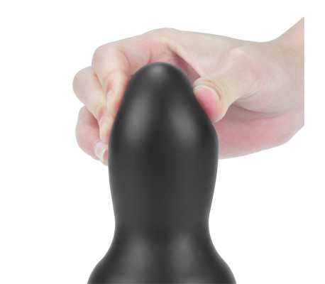 Plug Anal con Vibración King Sized 7 Negro