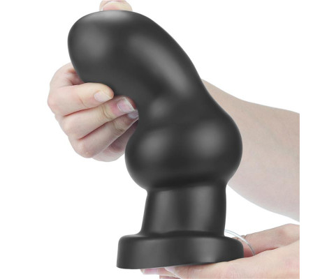 Plug Anal con Vibración King Sized 7 Negro