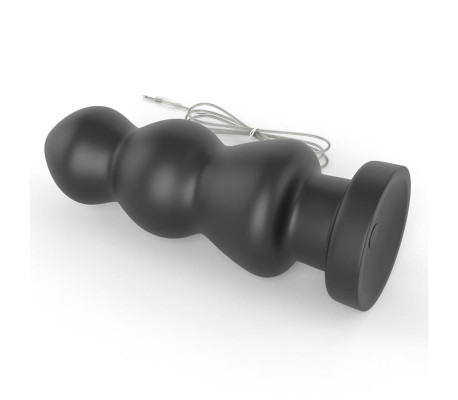 Plug Anal con Vibración King Sized 7.8 Negro