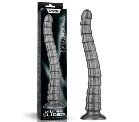 Vibrax Slider Dildo anal con Vibración King Sized 14.5