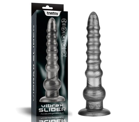 Vibrax Slider Dildo Anal con Vibración King Sized 12.5