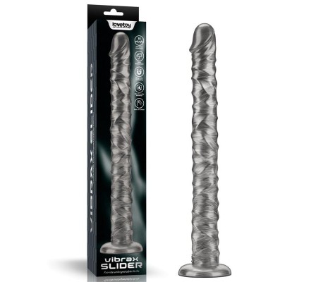 Vibrax Slider DIldo Anal con Vibración King Sized 16