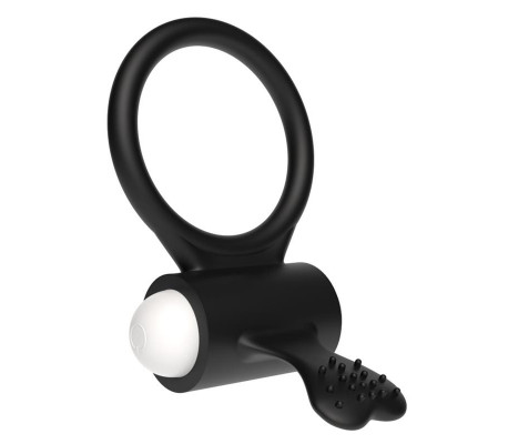 Anillo Vibrador Power Clit Negro