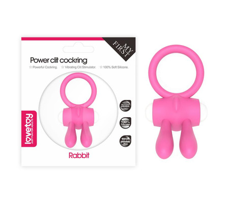 Anillo Vibrador Power Clit Rosa