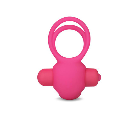Anillo Vibrador Doble Power Clit Duo Rosa
