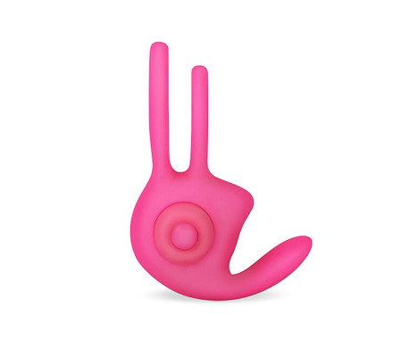 Anillo Vibrador Doble Power Clit Duo Rosa