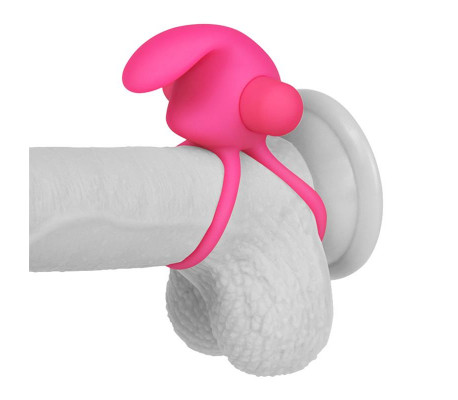 Anillo Vibrador Doble Power Clit Duo Rosa