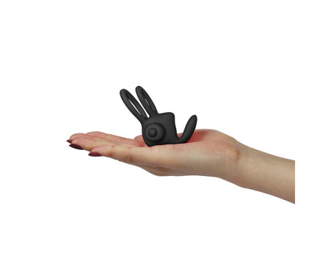 Anillo Vibrador Doble Power Clit Duo Negro