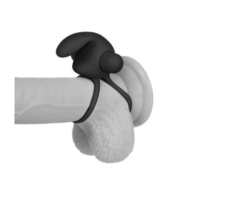 Anillo Vibrador Doble Power Clit Duo Negro
