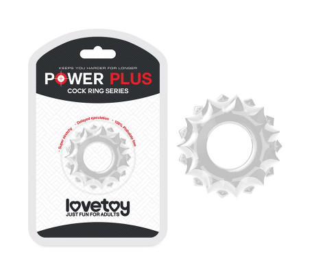 Anillo para el Pene Power Plus Transparente