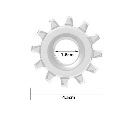 Anillo para el Pene Power Plus Transparente