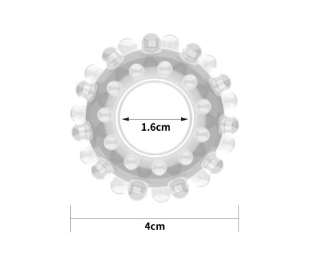 Anillo para el Pene Power Plus Transparente