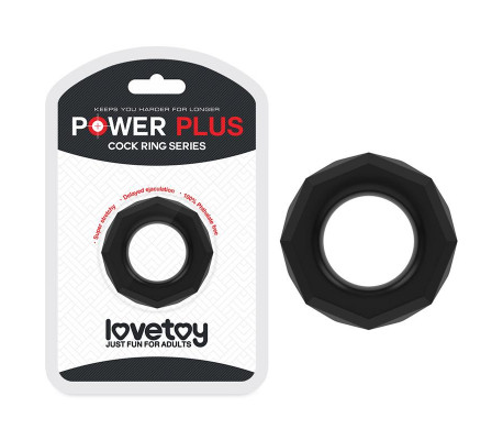 Anillo para el Pene Power Plus Negro