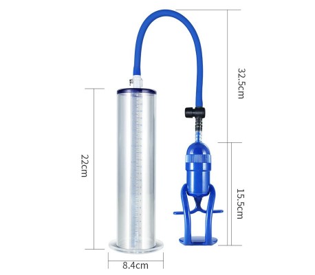 Bomba para el Pene Maximizer Worx Limited Edition Azul