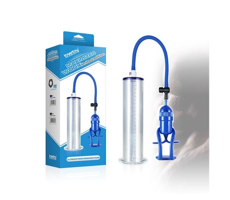 Bomba para el Pene Maximizer Worx Limited Edition Azul