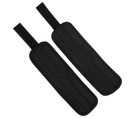 Esposas Velcro Negro y Plateado