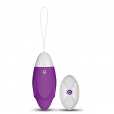 Huevo Vibrador iJoy Control Remoto USB Púrpura
