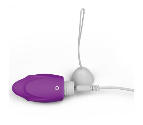 Huevo Vibrador iJoy Control Remoto USB Púrpura