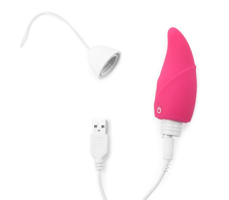 Huevo Vibrador iJoy Control Remoto USB Rosa