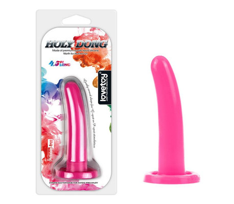 Estimulador Holy Dong 4.5 Silicona Líquida Rosa