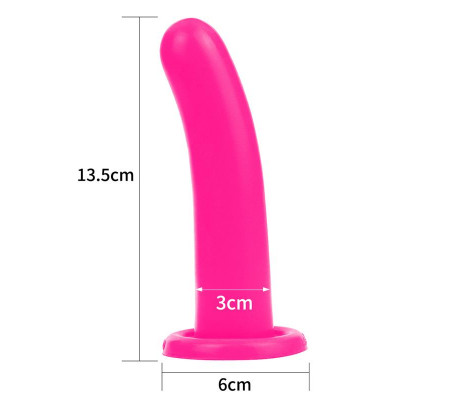 Estimulador Holy Dong 5.5 Silicona Líquida Rosa
