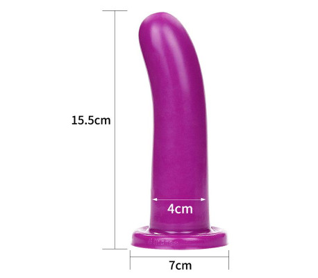 Estimulador Holy Dong 6 Silicona Líquida Púrpura