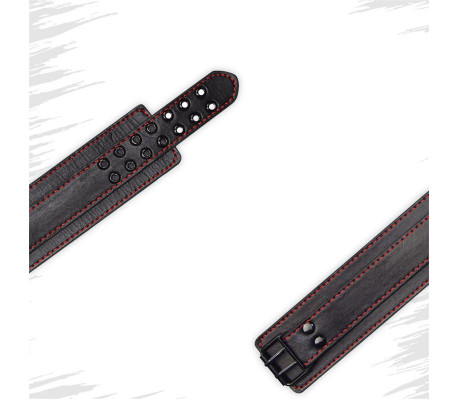 Collar y Correa  Bondage Negro