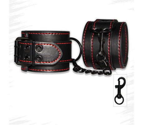 Esposas de Tobillos Bondage Negro