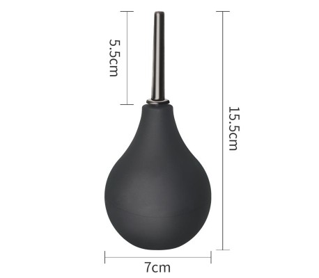Ducha Anal Deluxe Douche Negro
