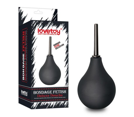 Ducha Anal Deluxe Douche Negro