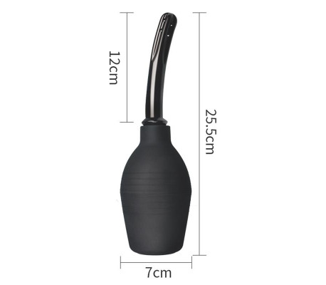 Ducha Anal Deluxe Negro