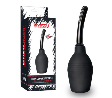 Ducha Anal Deluxe Negro