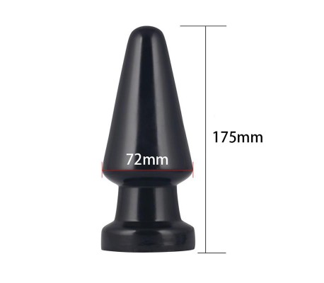 Plug Anal King Sized Anal Shocker 7 Negro