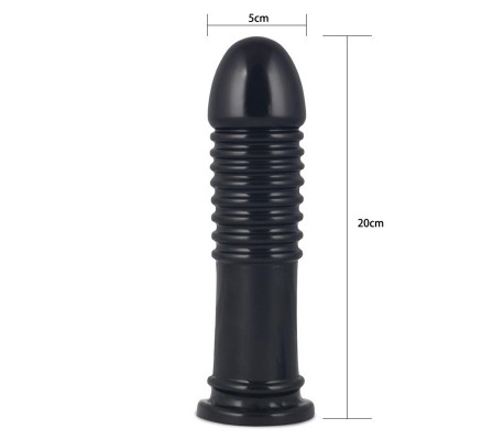 Plug Anal King Sized Anal Bumper 8 Negro