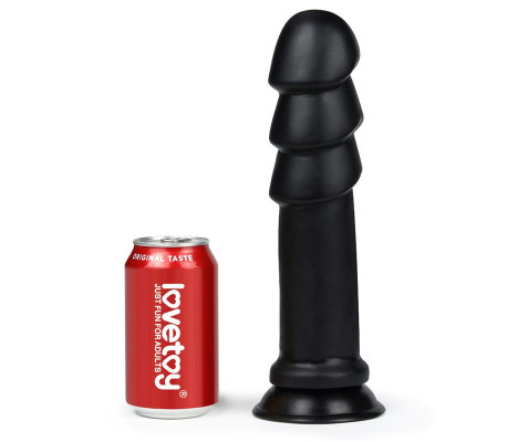 Dildo King Sized Anal Ripples 11.25 Negro