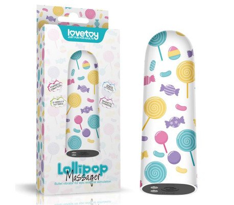 Bala Vibradora Lollipop