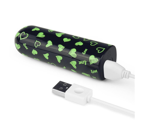Bala Vibradora Brilla en la Oscuridad Glow-in-the-dark