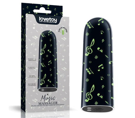 Bala Vibradora Brilla en la Oscuridad Glow-in-the-dark