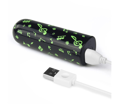 Bala Vibradora Brilla en la Oscuridad Glow-in-the-dark