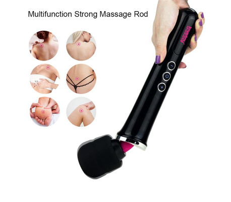 Masajeador Training Master USB Negro
