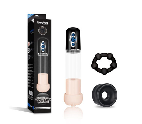 Bomba para el Pene Automática Maximizer Worx Elite USB Vagina