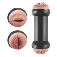 Masturbador Doble Training Master Vagina y Boca