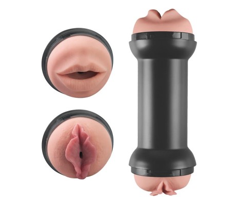 Masturbador Doble Training Master Vagina y Boca