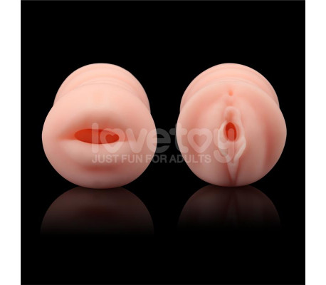 Masturbador Masculino Virgin-skin Vagina y Boca