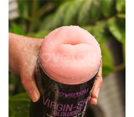 Masturbador Masculino Virgin-skin Vagina y Boca