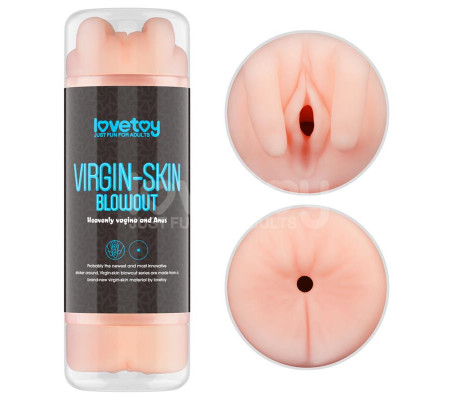 Masturbador Masculino Virgin-skin Vagina y Ano