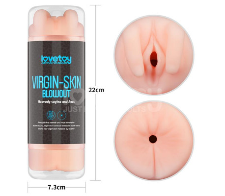 Masturbador Masculino Virgin-skin Vagina y Ano