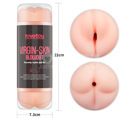 Masturbador Masculino Virgin-skin Vagina y Ano