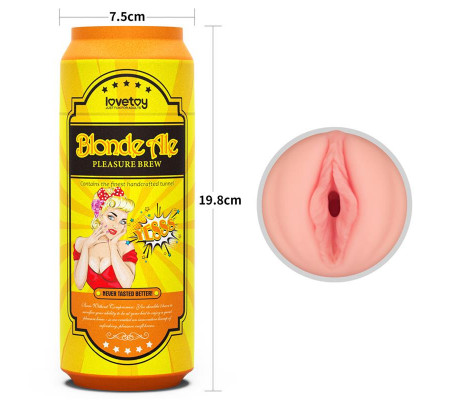 Lata Masturbadora Vagina Blond Ale