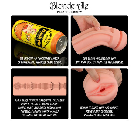Lata Masturbadora Vagina Blond Ale